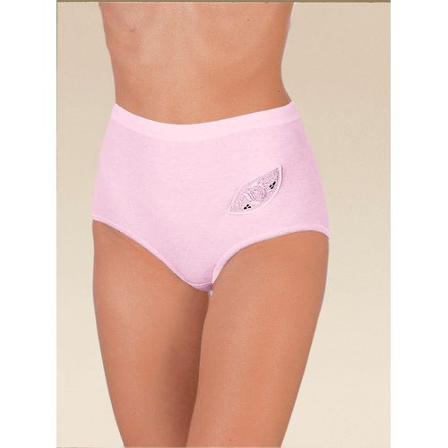 Taillenslip NINA VON C., Damen, Gr. 42, bunt (bleu, rosé), 100% Baumwolle, Unterhosen
