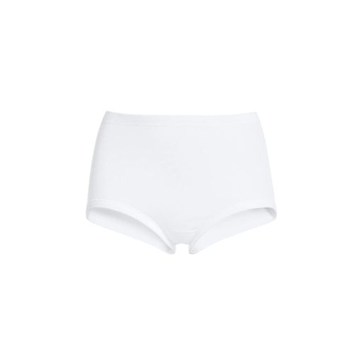 Taillenslip SCHIESSER, Damen, Gr. 42, weiß, 100% Baumwolle, Unterhosen