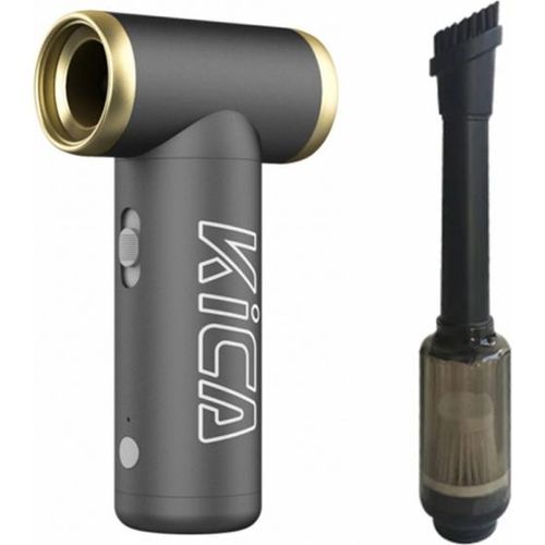 KiCA Jet Fan 2 Ventilator + Vakuumaufsatz, grau
