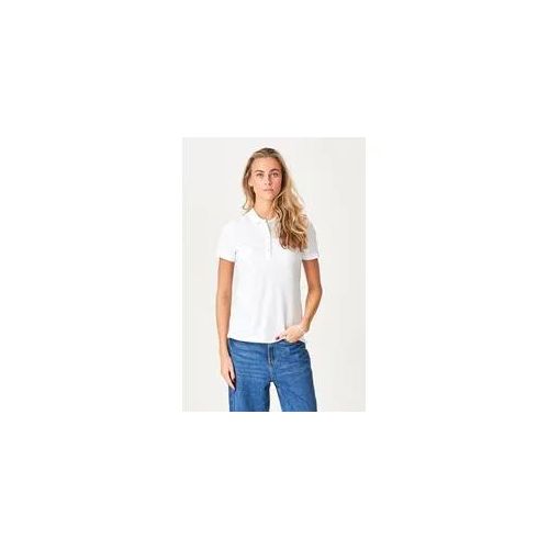 Poloshirt - weiß - TeeShoppen