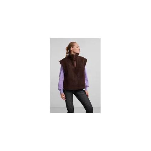 Daisy Vest - Chicorée Kaffee - PIECES