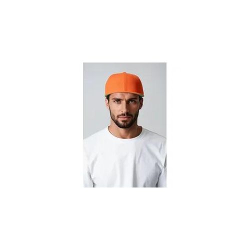 Klassiker Snapback - Orange - Mann - TeeShoppen