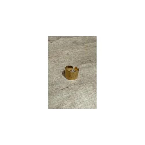 Breite Band MN567 Open Ring - Gold - TeeShoppen