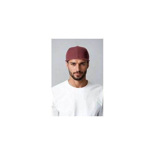 Klassiker Snapback - Kastanienbraun/Maroon - Mann - TeeShoppen