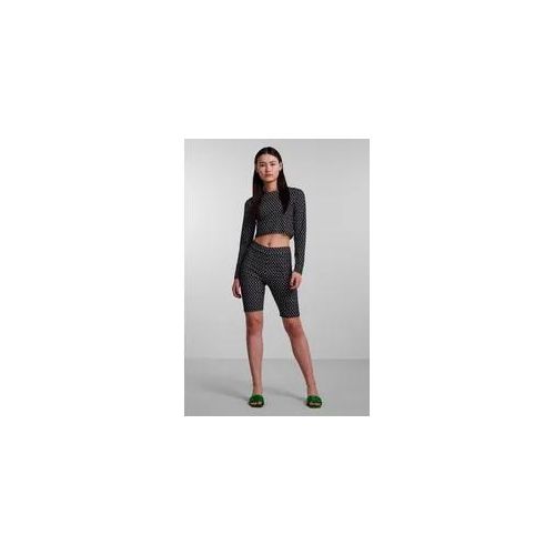 Ammi Long Sleeve Top - Schwarz - PIECES