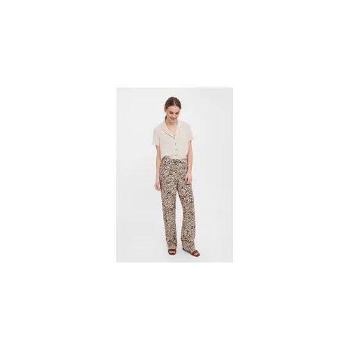 Einfach breit Pants - Weißer Pfeffer - Vero Moda