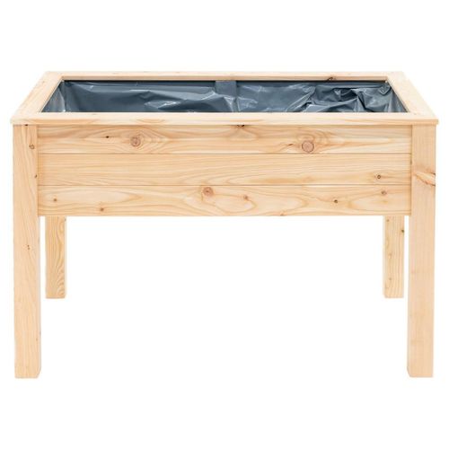 Ambia Garden Hochbeet , Lärche , Holz , Lärche , 120x75x65 cm , Gartenzubehör, Hochbeete