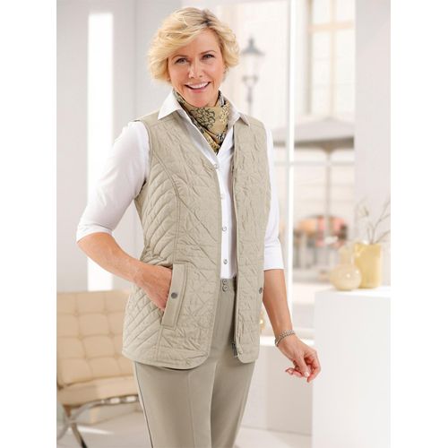 Steppweste CLASSIC, Damen, Gr. 52, braun (schlamm), 100% Polyester, unifarben, Westen