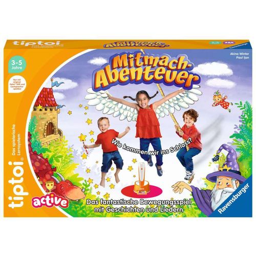 Ravensburger Geschicklichkeitsspiel tiptoi ACTIVE Mitmach-Abenteuer