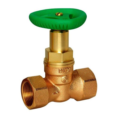 Flamco Rotguss-Kolbenventil DN 25 Muffe-Muffe M1204030