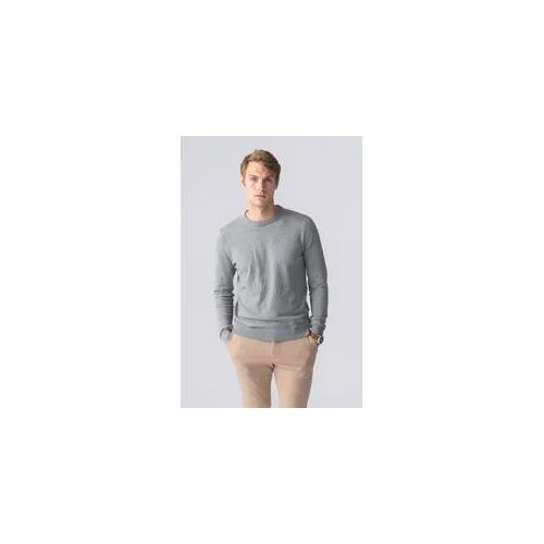 Pullover Roundneck - graue Melange - Mann - 2xl - TeeShoppen