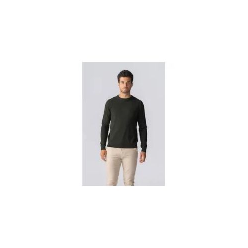 Pullover Roundneck - Armee - Mann - S - TeeShoppen
