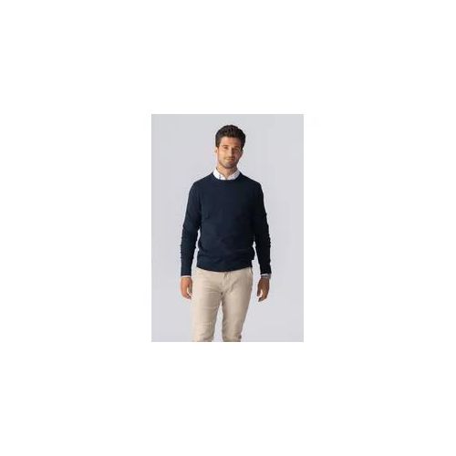 Pullover Roundneck - Marine - Mann - S - TeeShoppen