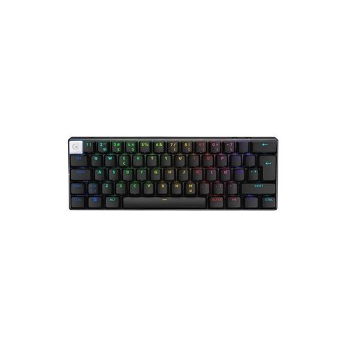 Logitech G PRO X 60 LIGHTSPEED - Gaming Tastaturen - ohne Numpad - Französisch - Schwarz