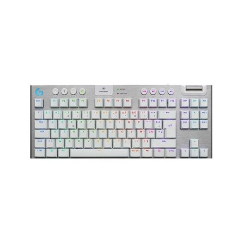 Logitech G G915 X LIGHTSPEED - TKL - 80 % (TKL) - Gaming Tastaturen - Französisch - Weiss