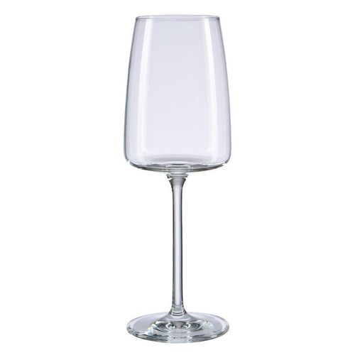 Zwiesel Glas 2er Vivid Senses , Klar , Glas , 363 ml , 22.2 cm , Grüner Punkt , Essen & Trinken, Gläser, Weingläser, Weißweingläser