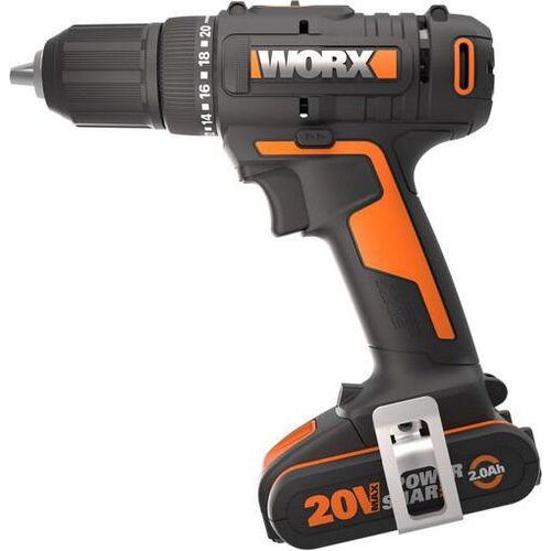 WORX AKU-Bohrmaschine 20V 45 Nm WX108 20V (2x2 Ah)