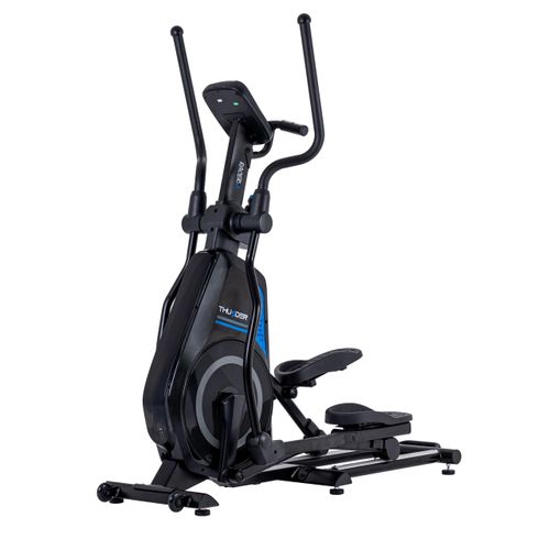 THUNDER® | RACER-X | Ellipsentrainer | Elektromagnetisches Widerstandssystem | 32 Stufen | Kompakt & Effektiv | Maximales Benutzergewicht: 130 kg