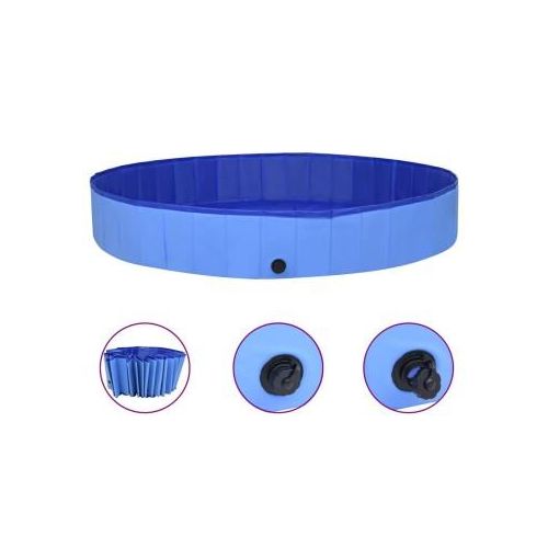 VidaXL Hunde-Pool blau 3 m, 40 cm