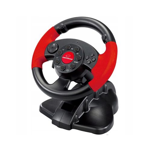 Esperanza Gaming-Lenkrad für PC/PSX/PS2/PS3, USB mit hoher Oktanzahl
