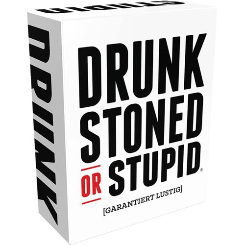 Asmodee Partyspiel Drunk, Stoned or Stupid