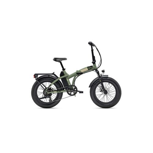 MBM Elektro-Kompaktfahrrad / Faltrad N-VER FOLDING 9.2. 20 Zoll, oliv