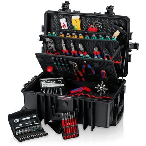 KNIPEX Werkzeugkoffer Robust45 Move Mechanik