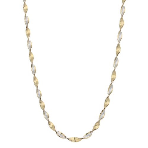 Silberkette LADY, silber (silber 925), Halsketten, Damen, 45, Silber 925 (Sterlingsilber), L: 45cm, Collier