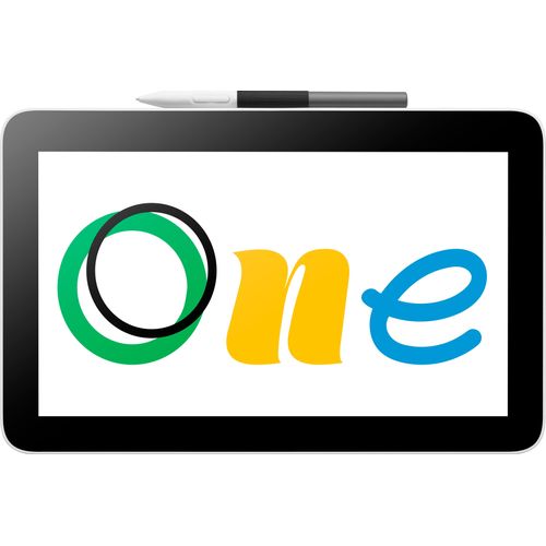 WACOM Grafiktablett "One 12 pen display", weiß, B:29cm H:1,1cm T:19cm, Tablets/E-Book Reader