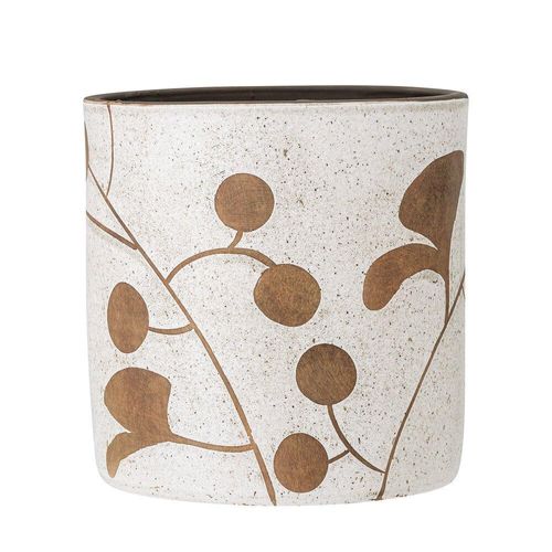 Bloomingville Blumentopf Janis, H20 x Ø20 cm, weiss