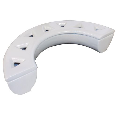 Metrox Raumbefeuchter Keramik, 450 ml, creme-weiß, Luftbefeuchter halbrund 19994