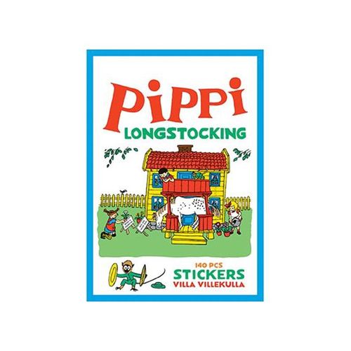 Barbo Toys - Pippi Longstocking Stickers Villa Villekulla with 140 Stickers - Aufkleber