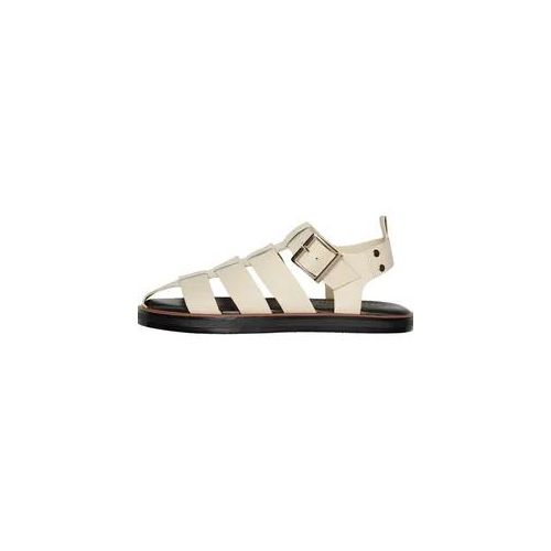 Gitta Ledersandale - Haferflocken - Vero Moda