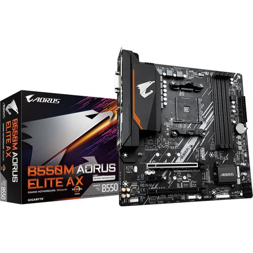 GIGABYTE Mainboard B550M AORUS ELITE AX