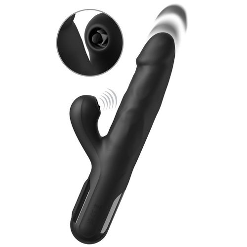 Rabbitvibrator „Sonix Silicone Thruster“ mit Stoßfunktion