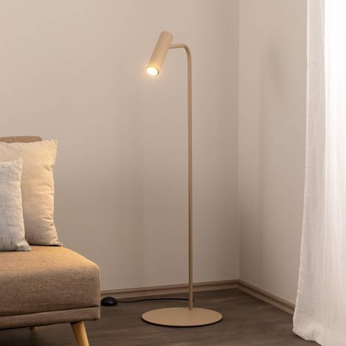 Stehleuchte Axion, beigefarben, Höhe 115 cm, Stahl