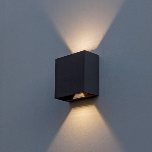 Gemini Beams, IP54 Up/Down eckig 4.000 K anthrazit