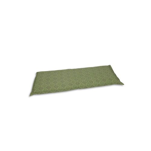 Xxxl Bankauflage , Grün , Textil , Raute , Füllung: Schaumstoff, Vlies , 115x6x48 cm , Oeko-Tex® Standard 100 , pflegeleicht , Outdoor-Kissen,