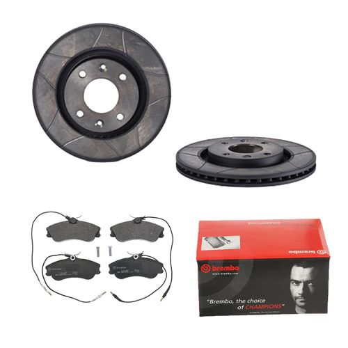 BREMBO Bremsensatz, Scheibenbremse vorne rechts links innenbelüftet 266mm für CITROËN (DF-PSA) PEUGEOT VAUXHALL OPEL DS FENGSHEN E169141 3556159 16290