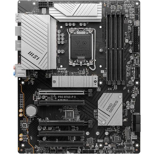 MSI PRO B760-P II Motherboard Intel B760 LGA 1700 ATX