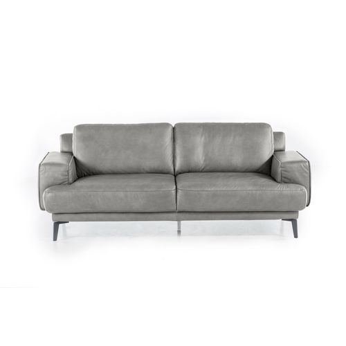 2-Sitzer W.SCHILLIG, grau (light grau), B:213cm T:94cm, Sofas