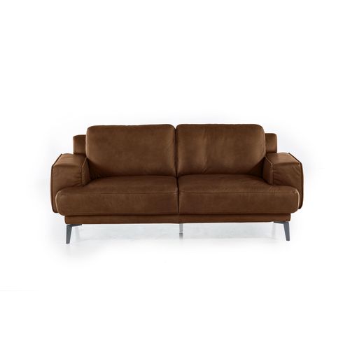 2-Sitzer W.SCHILLIG, braun (tobacco), B:193cm T:94cm, Sofas