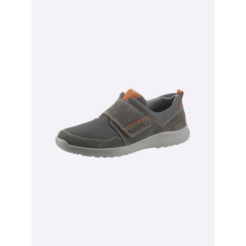 Klettschuh JOMOS, Herren, Gr. 42, grau, Veloursleder, Synthetik, Schuhe