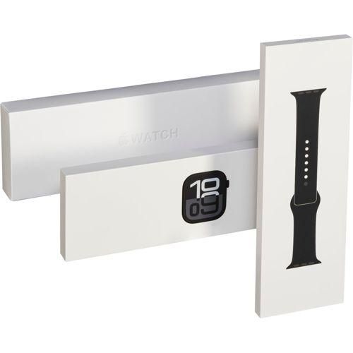 Apple Watch 10 42mm GPS Alu Sport M/L diamantschwarz/schwarz