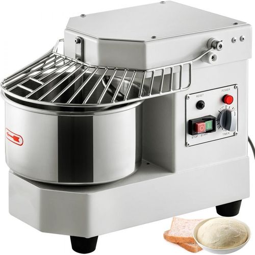 Teigmixer Standmixer aus Edelstahl - 8L kommerzielle Knetmaschine - Küchenmaschine für Teige und mehr