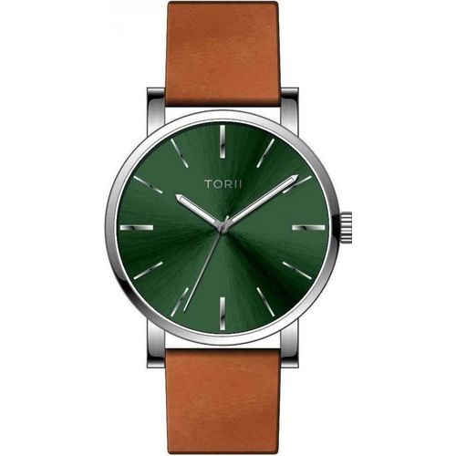 Herrenuhr TORII S45CL.FS, grün, klassische Mode