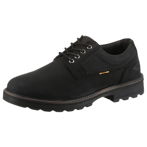 Schnürschuh CAMEL ACTIVE, Herren, Gr. 41, schwarz, Nubukleder, unifarben, Schuhe, Trachtenschuh, Freizeitschuh mit gepolsterter Innensohle