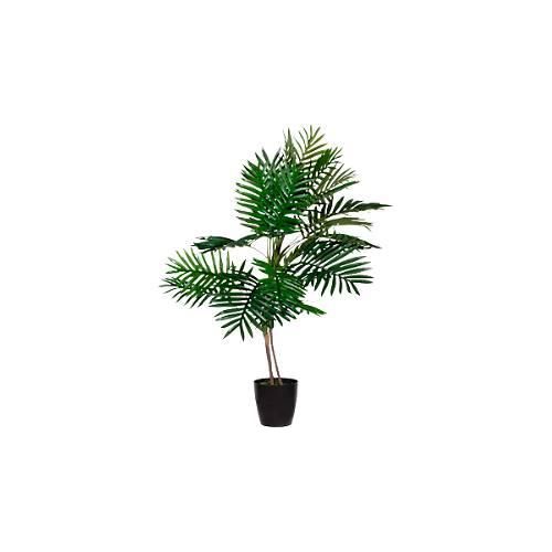 Kunstpflanze meet® by Paperflow Palme, inkl. Kunststoff-Topf, H 1150 mm, PEVA