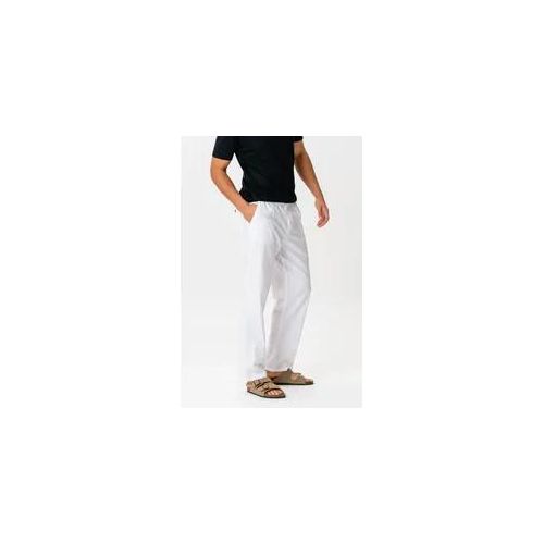 Leinen Pants - Weiß - Mann - TeeShoppen