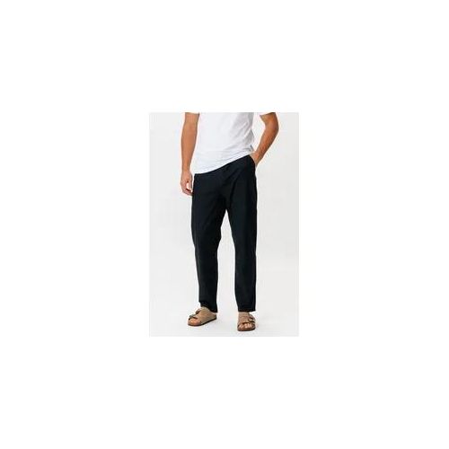 Leinen Pants - Schwarz - Mann - TeeShoppen